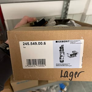 Geberit Hebevorrichtung und Steuereinheit 245549006 für Taster Funk, 3-4,1V, für Sigma UP-SPK 12cm